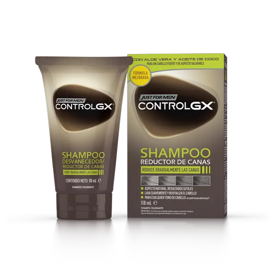 Just For Men Control Gx Shampoo Riduttore Capelli Grigi 118 ml