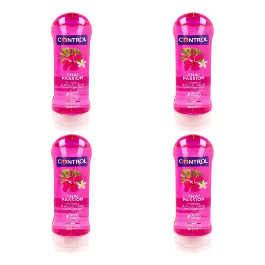 Control Lubricante Thai Passion 200 ml, confezione da 4