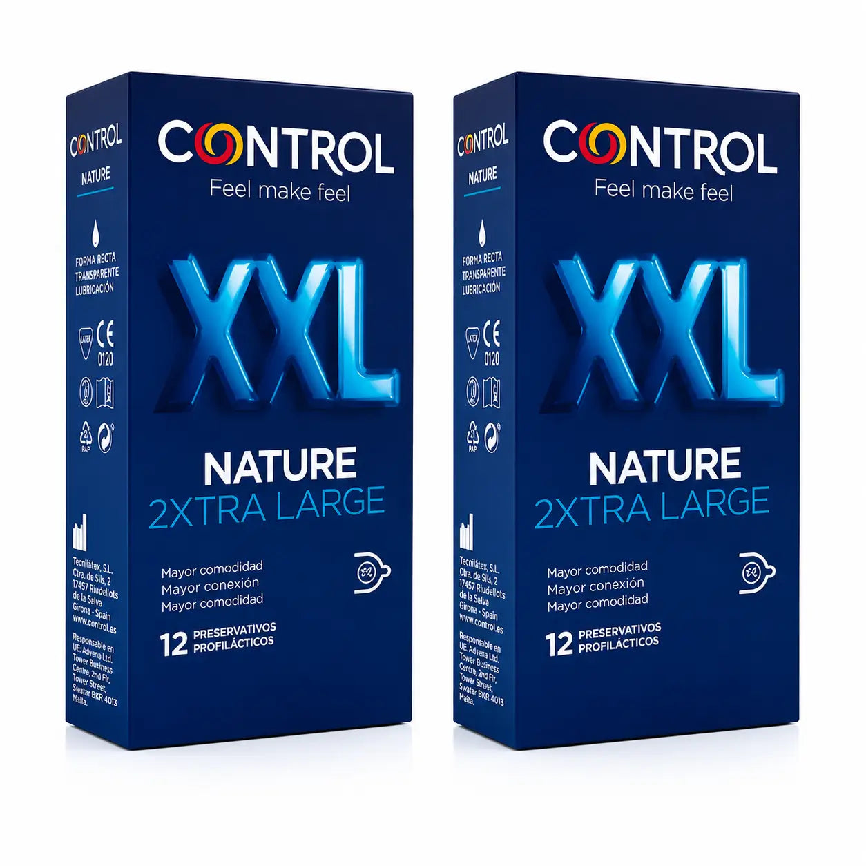 Control Nature Xxl, 12 pezzi, confezione 2