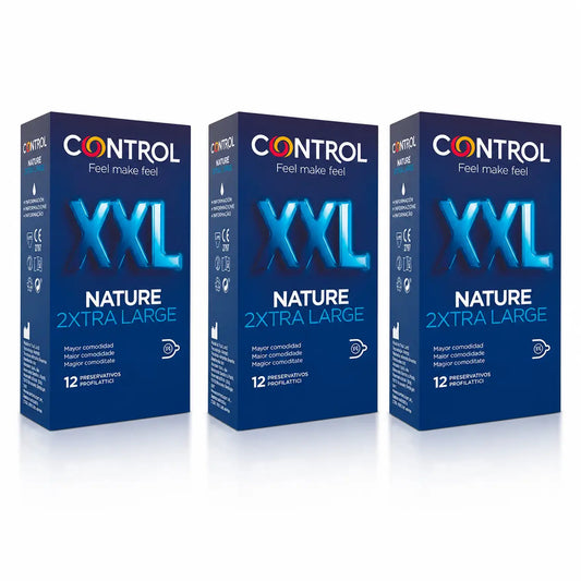 Control Nature Xxl, 12 pezzi, confezione 3