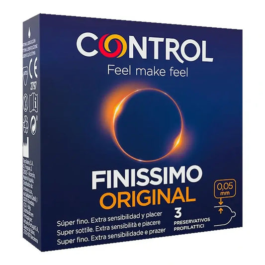 Preservativo Finissimo Control, 3 unità