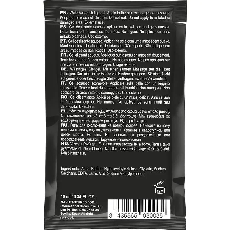 Coquette Cosmetics Desire Pocket Kissable Lubrificante a base d'acqua Fragola 10 Ml