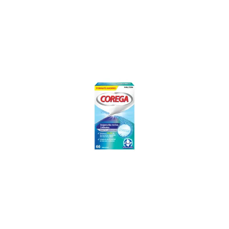 Corega 3 Minute Dental Cleaning, 66 compresse
