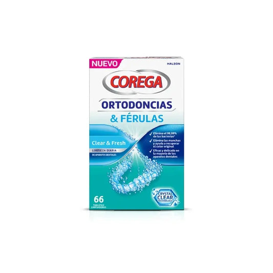 Corega Ortodonzia e bite, 66 compresse
