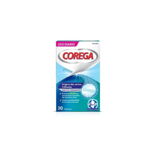 Corega Oxygen Biactive, 30 compresse