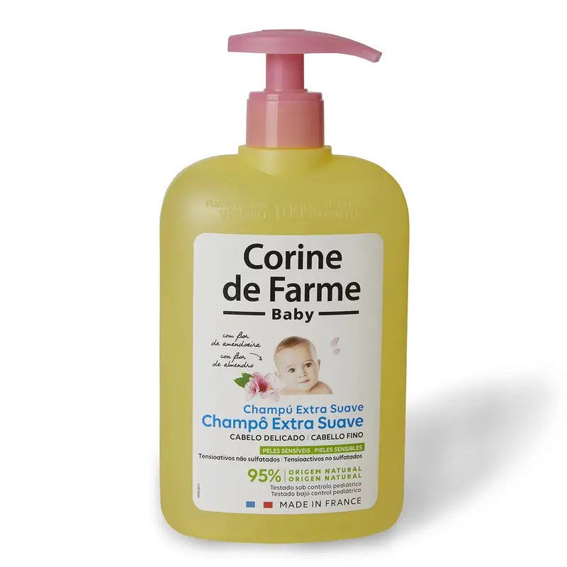 Corine De Farme Shampoo extra delicato ai fiori di mandorlo , 500 ml