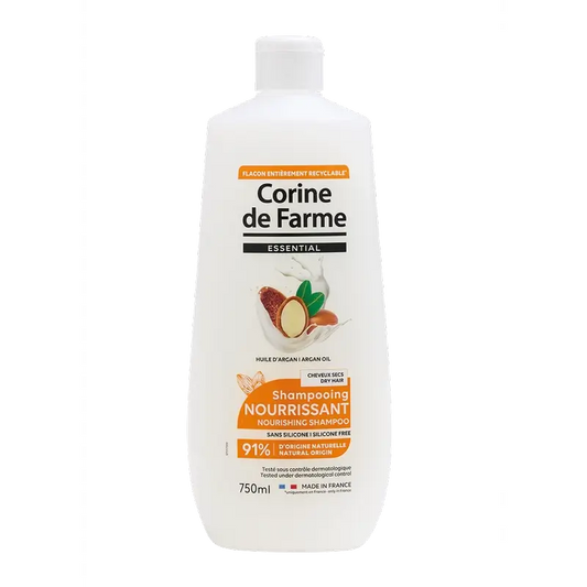 Corine De Farme Shampoo nutriente all'olio di Argan, 750 ml