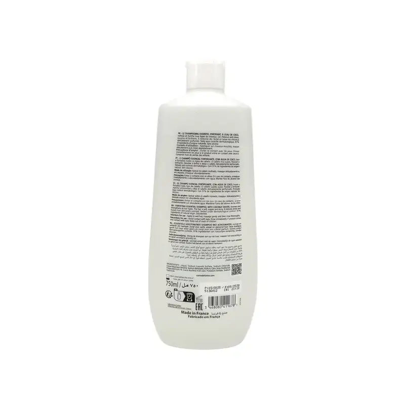 Corine De Farme Shampoo fortificante all'acqua di cocco, 750 ml