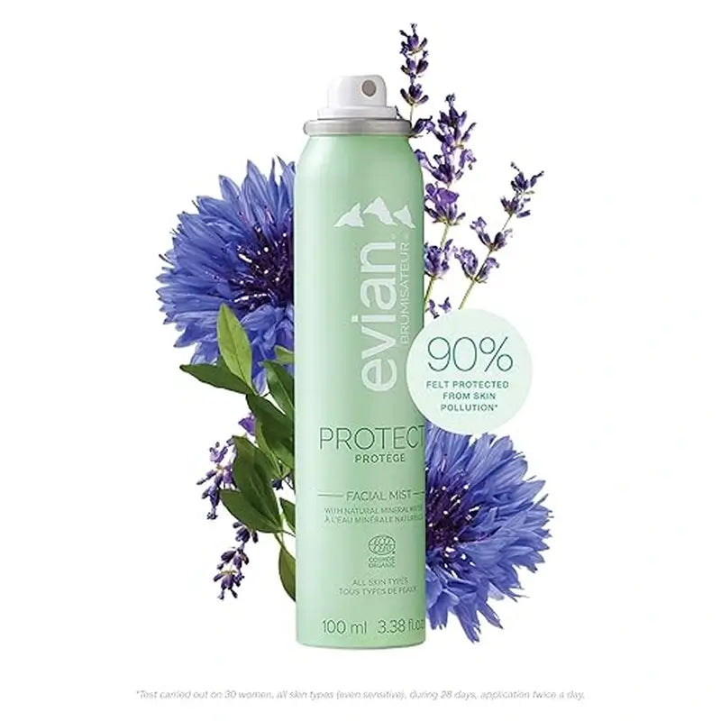 Corine De Farme Evian Nebbia protettiva per il viso, 100 ml