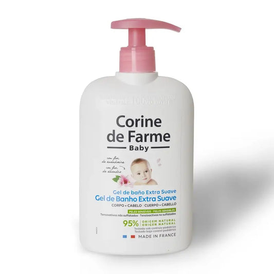 Corine De Farme Gel bagno extra delicato ai fiori di mandorlo , 500 ml