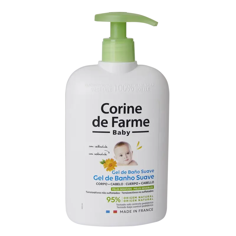 Corine De Farme Gel da bagno ultra idratante alla Calendula , 500 ml
