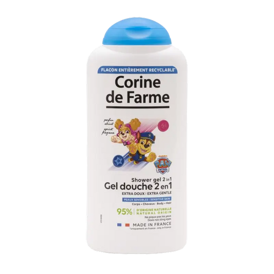 Corine De Farme 2 In 1 Gel doccia Dog Patrol, 300 ml