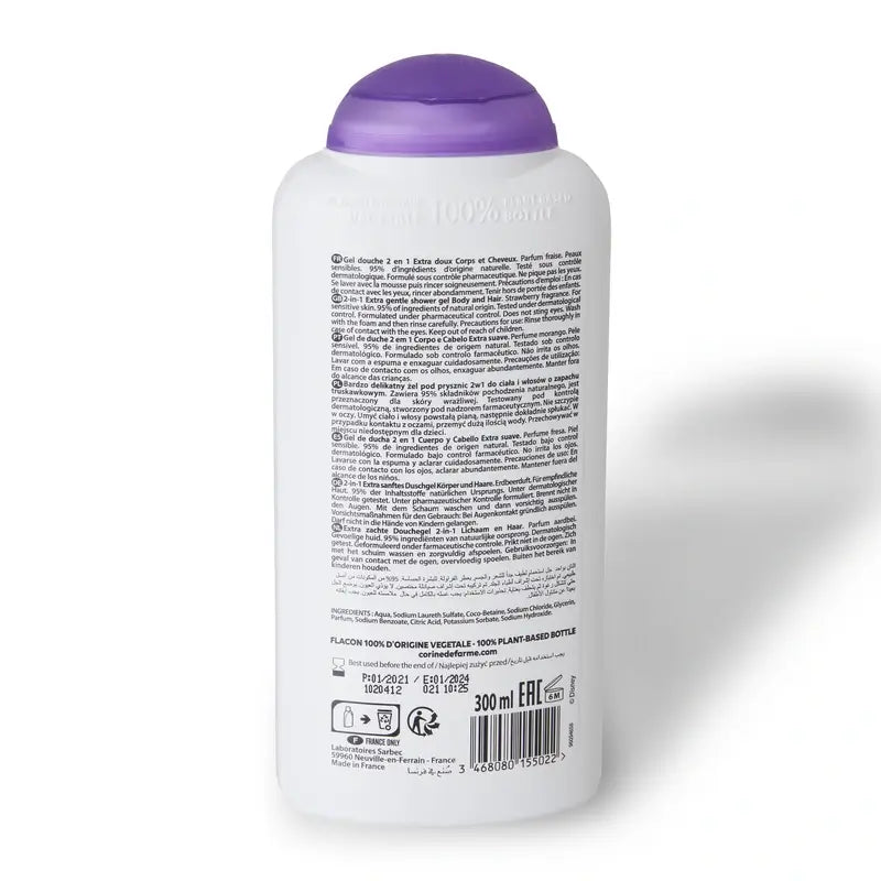 Corine De Farme Princess 2 In 1 Gel doccia , 300 ml