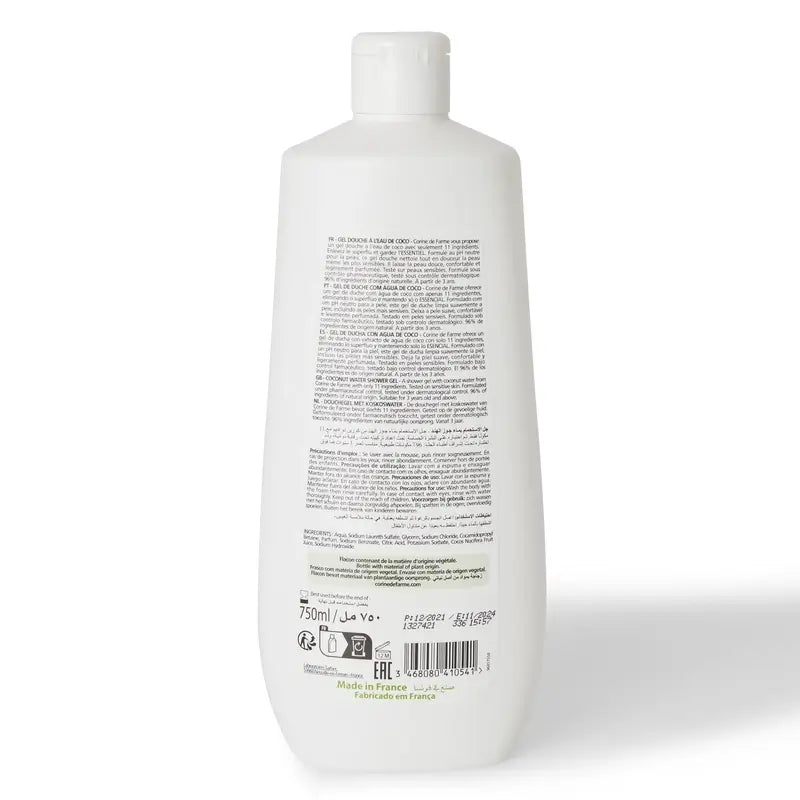 Corine De Farme Gel doccia all'aloe vera , 750 ml