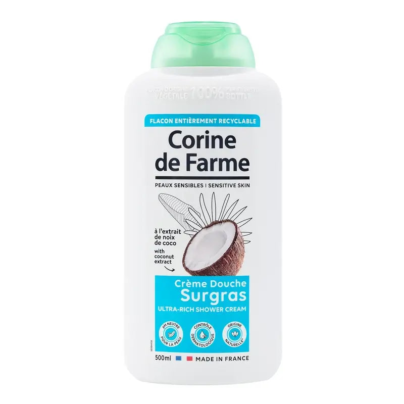 Corine De Farme Gel doccia all'estratto di vaniglia , 500 ml