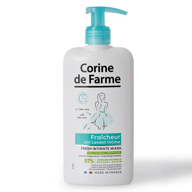 Corine De Farme Gel fresco per l'igiene intima , 250 ml