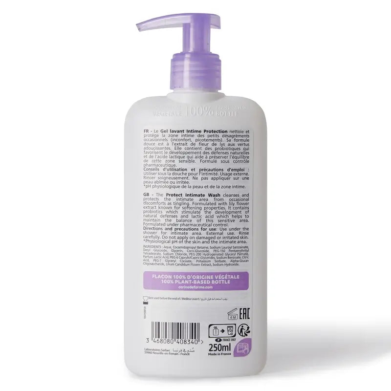 Corine De Farme Gel protettivo per l'igiene intima , 250 ml