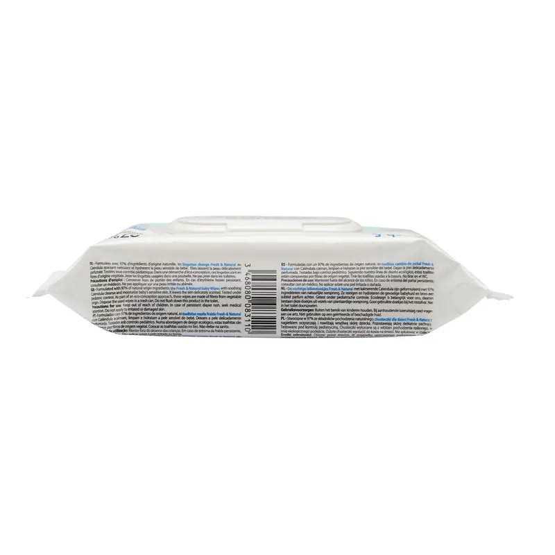 Corine De Farme Salviette biodegradabili fresche e naturali , 70 pz.