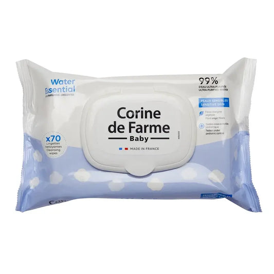Corine De Farme Acqua Essenziale Salviette biodegradabili , 70 pz.