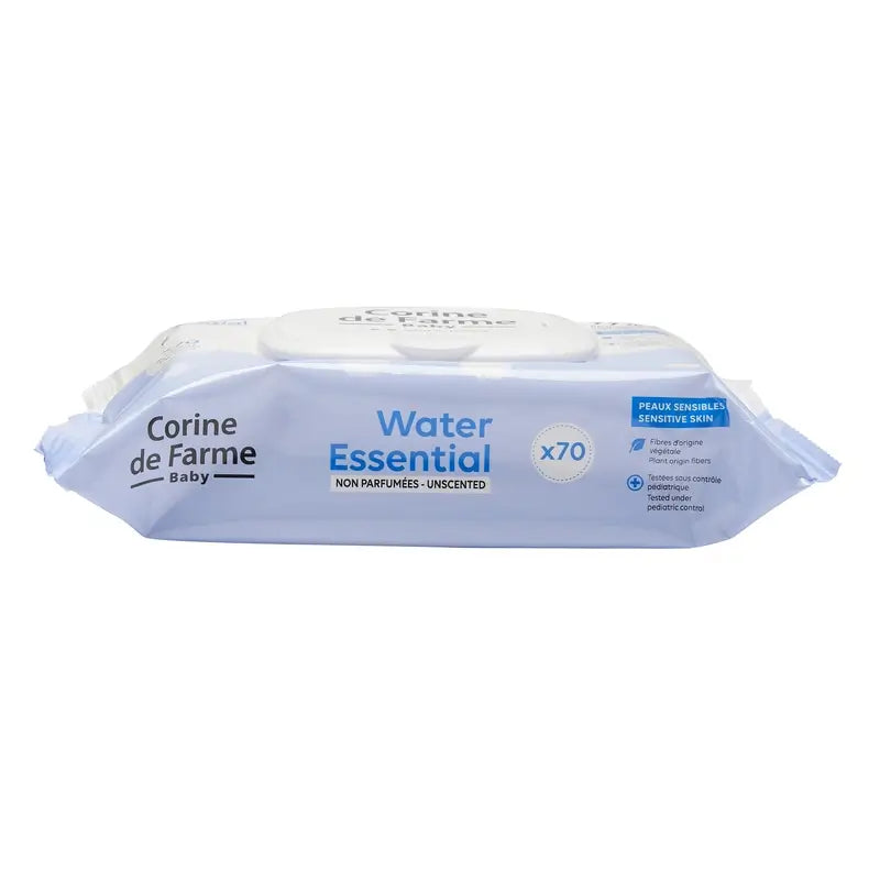 Corine De Farme Acqua Essenziale Salviette biodegradabili , 70 pz.