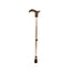 Corysan Aluminium Adjustable Crutch, 1 piece Black