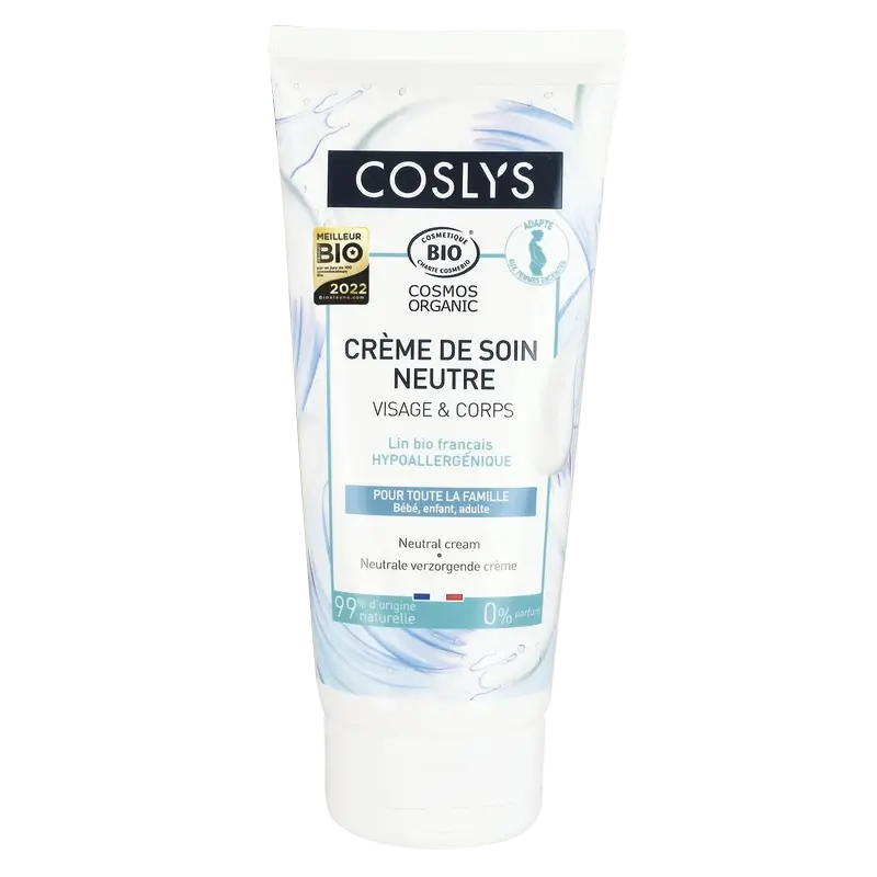 Crema viso e corpo neutra Coslys, 200 gr