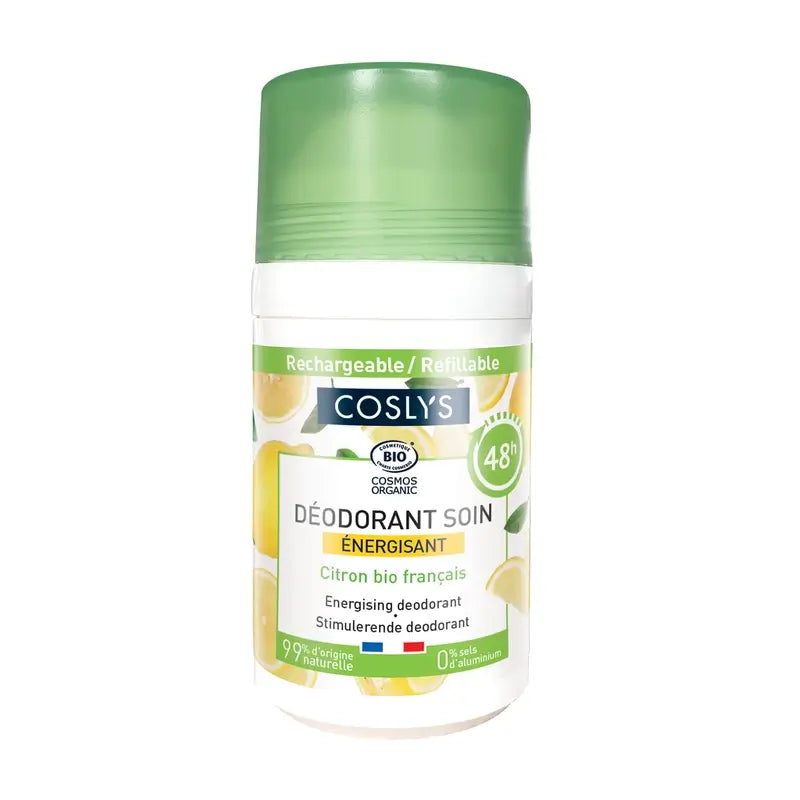 Deodorante energizzante Coslys (limone), 50 ml