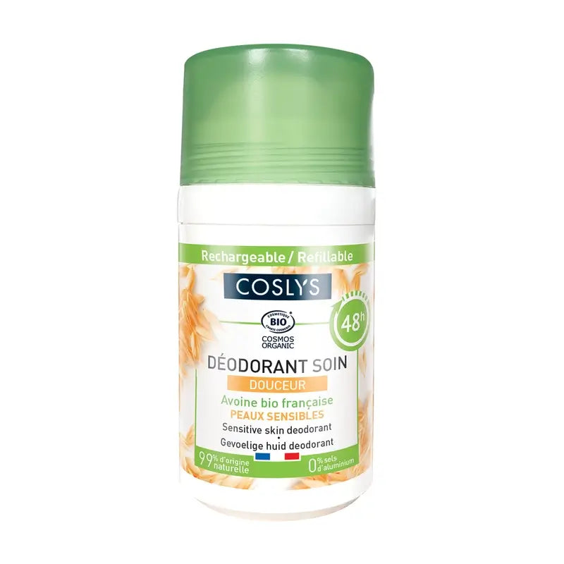 Coslys Deodorante Delicato (Farina d'avena), 50 ml