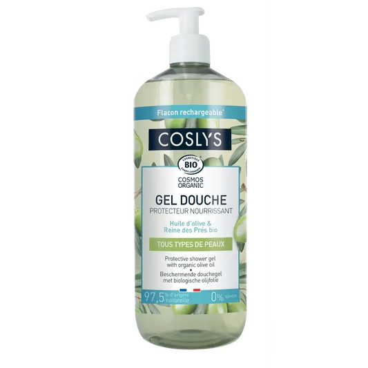Coslys Gel doccia protettivo all'olio d'oliva, 1000 ml