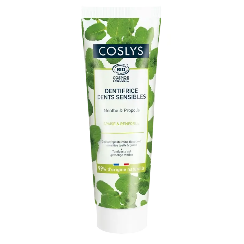 Gel dentifricio Coslys per denti e gengive sensibili, 100 gr