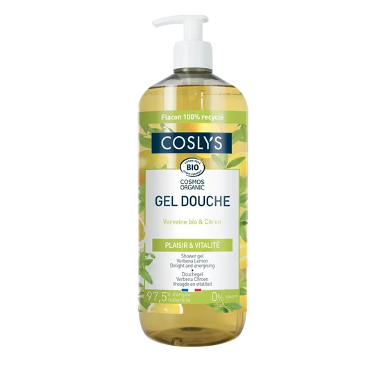 Gel doccia Coslys Limone Verbena Coslys 1L, 1000 ml