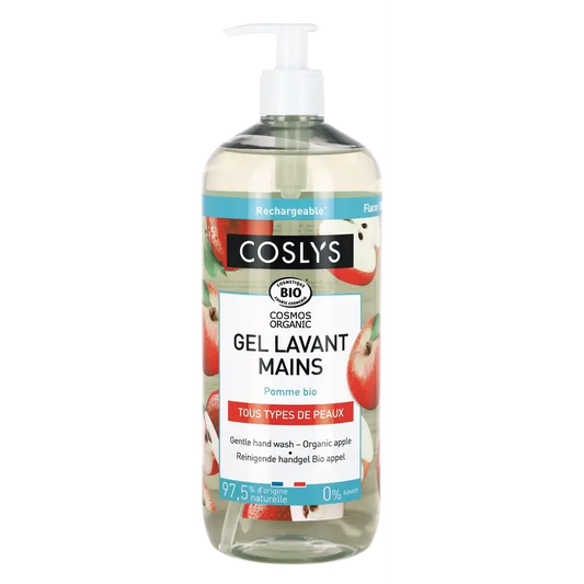 Coslys Sapone liquido per le mani biologico con mela, 350 ml
