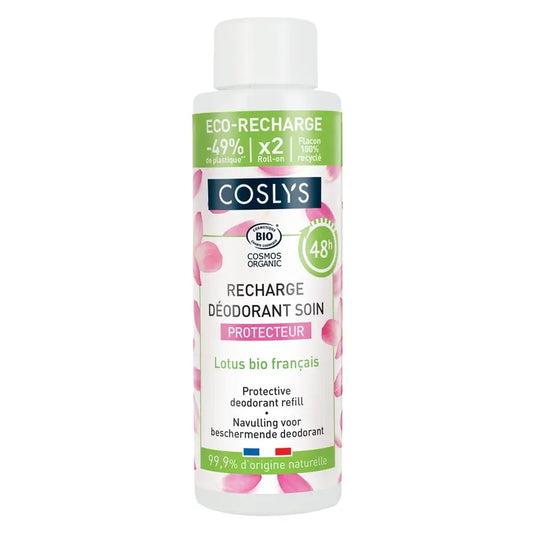 Ricarica di deodorante protettivo Coslys (Fiore di loto), 100 ml