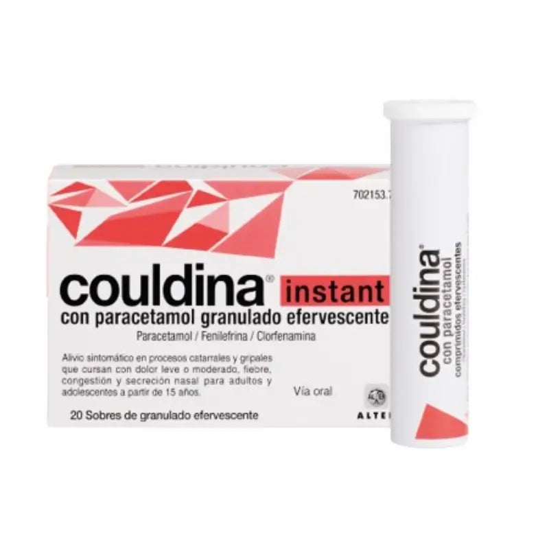 Couldina Instant con Paracetamolo 20 Bustine Effervescenti