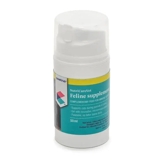 Covetrus Nutricarevet Lisina Gel Integratore immunitario per gatti, 50 ml