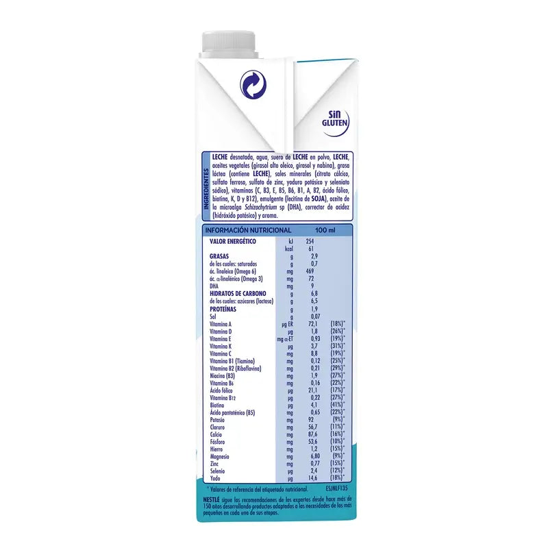 Nestlé Nativa Crecimiento 3 Original, 1L