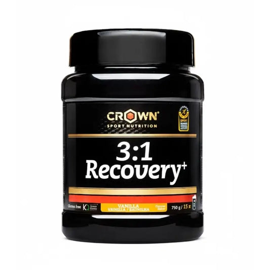 Crown Sport Nutrition 3:1 Pro Recovery Vanilla , 750 g (15 porzioni)