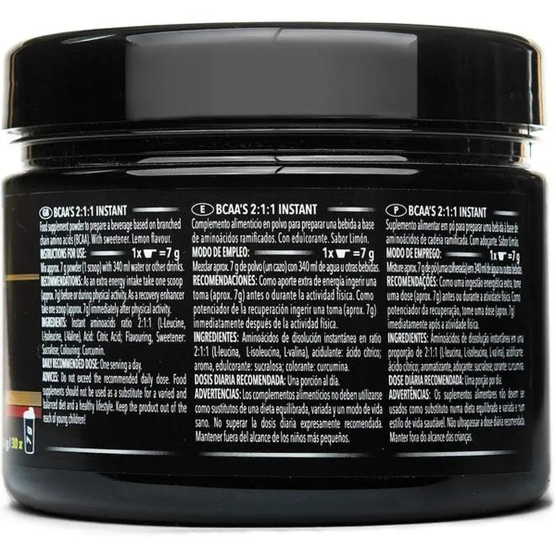 Crown Sport Nutrition Bcaas Instant Lemon , 210 g (30 porzioni)