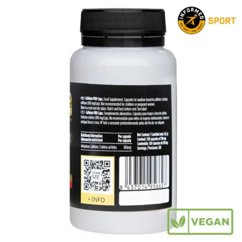Crown Sport Nutrition Caffeine Pro Caps 100 Mg , 120 capsule