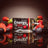 Crown Sport Nutrition Gel energetico ai frutti rossi + caffeina , 12 x 40 grammi