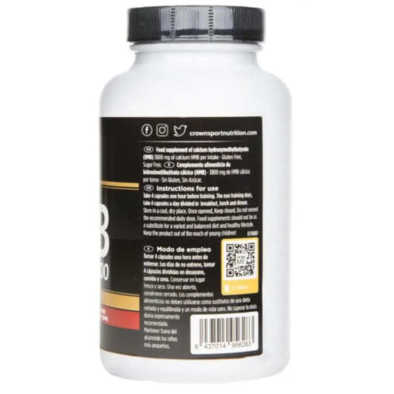 Crown Sport Nutrition Hmb 3800 , 120 capsule (30 dosi)