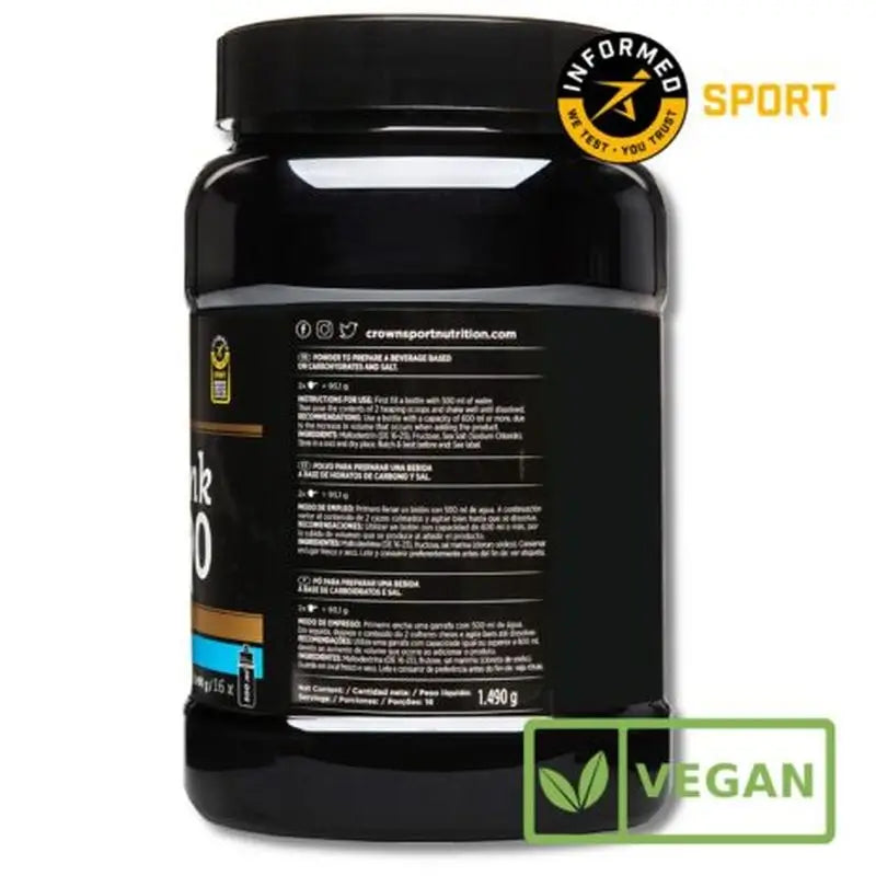 Crown Sport Nutrition Hyperdrink 90 Neutral, 1,49 kg (16 porzioni)