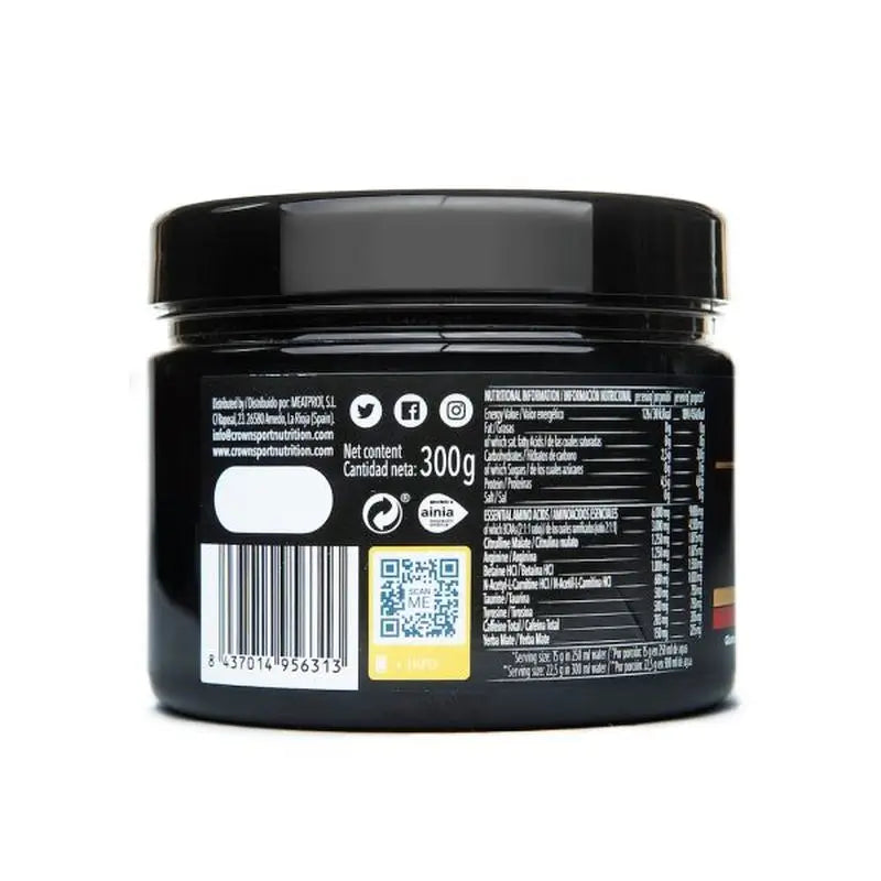 Crown Sport Nutrition Pre Workout Pro St Citrus , 300 g (20 dosi)