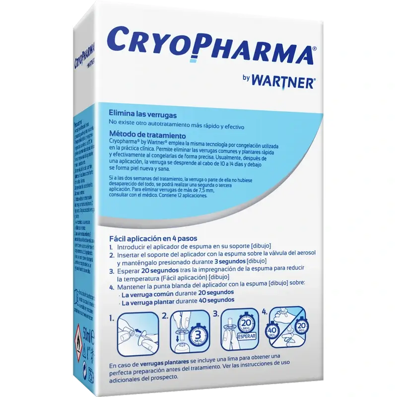 Trattamento verruche Cryopharma 50 ml