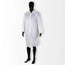 Cuatrogasa Cappotto da visita in polietilene bianco, 10 pz.