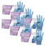 Guanti in nitrile senza polvere Cuatrogasa Dermolite Blu Taglia M, 6X100 Unità