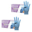 Guanti in nitrile senza polvere Cuatrogasa Dermolite Blu Taglia Xs, 2X100 unità