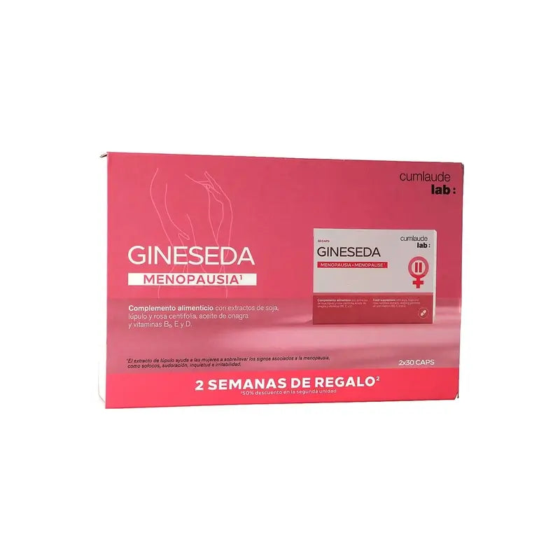 Cumlaude Lab Duplo Gineseda Menopause , 2 x 30 capsule