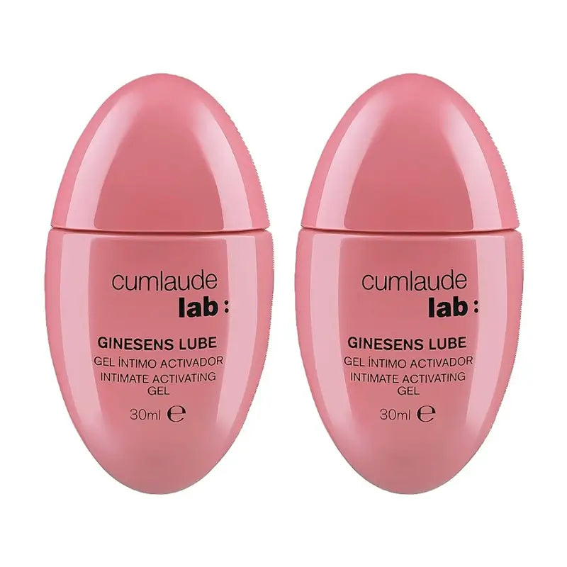 Cumlaude Lab Duplo Ginesens Lubrificante stimolante ad effetto riscaldante, 2 x 30 Ml