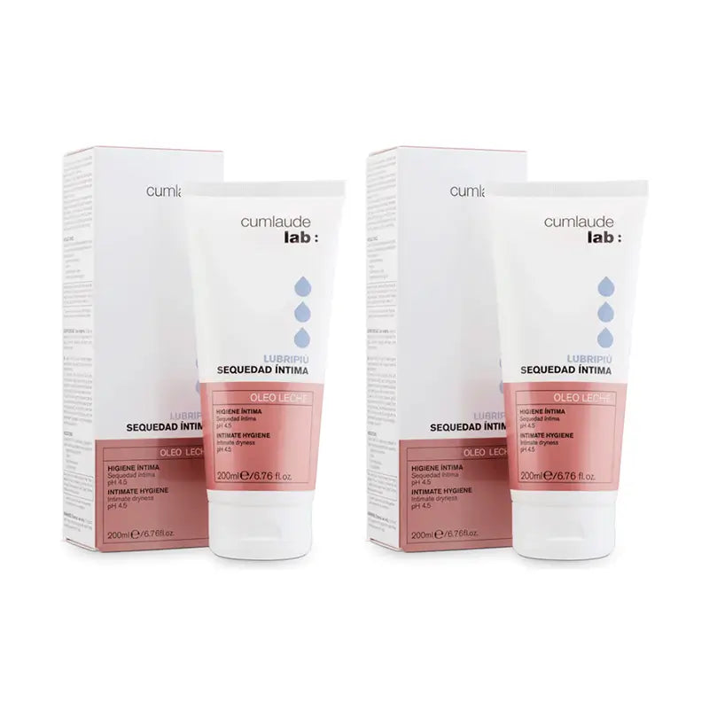 Cumlaude Lab Duplo Lubripiù Crema intima, 2 x 200 Ml